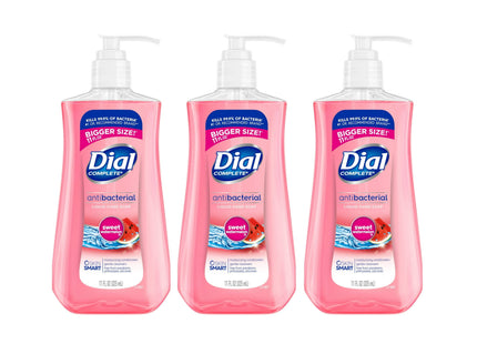 Dial Complete Antibacterial Liquid Hand Soap, Sweet Watermelon 11 Fl Ounce (Pack Of 1)