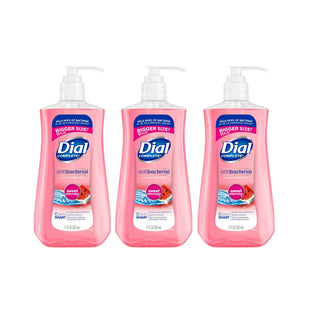 Dial Complete Antibacterial Liquid Hand Soap, Sweet Watermelon 11 Fl Ounce (Pack Of 3)