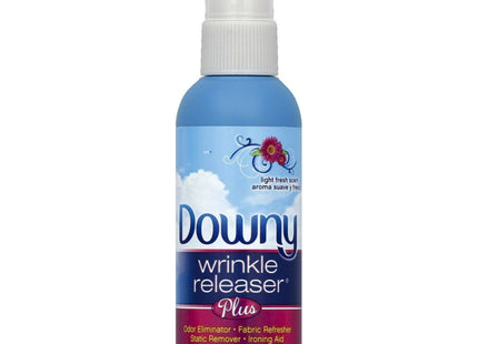 Downy Wrinkle Releaser and Refresher Fabric Spray, Light Fresh Scent, Travel Size, 3 FL Ounce (Pack Of 1)