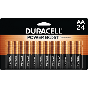 Duracell Coppertop AA Alkaline Batteries Long-Lasting Duralock Technology, 24 Count (Pack Of 2)