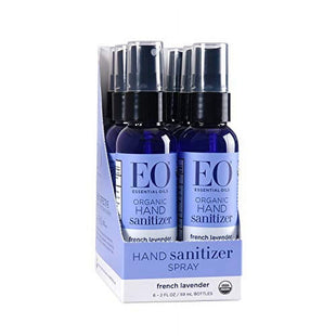 EO Hand Sanitizer Gel, Organic Plant-Based, Botanical Extracts, Lavender Scent  8 Ounce (Pack Of 24)