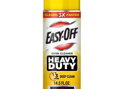 Easy-Off Heavy Duty Oven Cleaner Spray, Regular Scent, Removes Grease, 14.5 ounce (Pack Of 2)