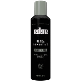 Edge for Men Ultra Sensitive Shave Gel, Fragrance Free, with Oatmeal & Allantoin, 7 Ounce (Pack Of 24)