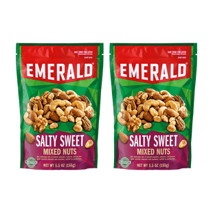 Emerald Nut, Original Mixed Nuts Sweet & Salty, Resealable Bag, 5.5 Ounces (Pack Of 2)