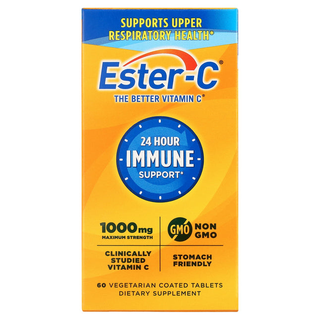 Ester-C Vitamin C, Immune Support Tablets, Dietary Supplement, 1000 Mg, 60 Ct (Pack Of 1)