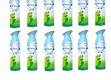 Febreze Air Freshener, Odor-Fighting, Gain Original Scent, Aerosol Spray, 8.8 Ounce (Pack Of 12)