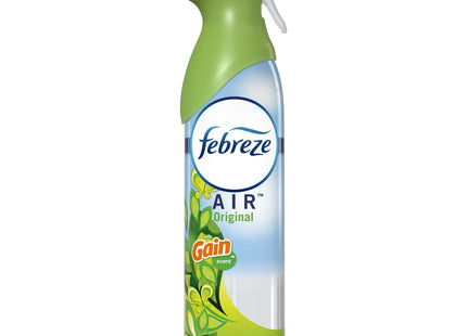 Febreze Air Freshener, Odor-Fighting, Gain Original Scent, Aerosol Spray, 8.8 Ounce (Pack Of 10)