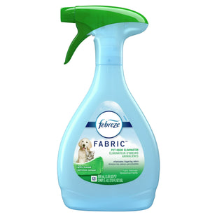 Febreze Fabric, Odor-Fighting, Refresher, Pet Odor Eliminator, Air Freshener Spray Bottle, 27 FL Oz (Pack Of 4)