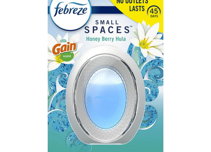 Febreze Small Spaces, Air Freshener, Gain Honey Berry Hula scent, 0.25 ounce 1 Count (Pack Of 2)