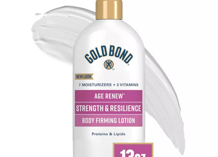 Gold Bond Ultimate Skin Therapy Lotion, Strength & Resilience, With Proteins And Lipids for Aging Mature Skin 13 Ounce (Pack Of 2)