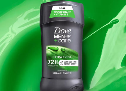 Dove Men+Care Non-irritant Antiperspirant & Deodorant Stick, Extra Fresh, 2.7 Ounce (Pack Of 1)