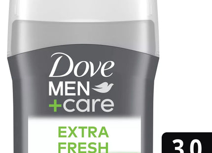 Dove Men+Care Odor Protection, Long Lasting Antiperspirant Deodorant Stick, Extra Fresh, 3 Ounce (Pack Of 1)