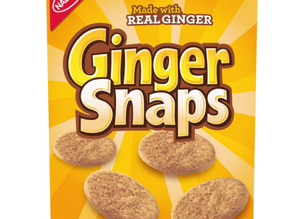 NABISCO Real Ginger Snaps Cookies, Ginger Old Fashioned Cookies, Crunchy Snack, 16 Ounce (Pack Of 24)