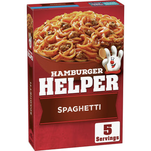 Hamburger Helper Spaghetti, Betty Crocker, Italian Style, Pasta 6.6 Ounce (Pack Of 12)