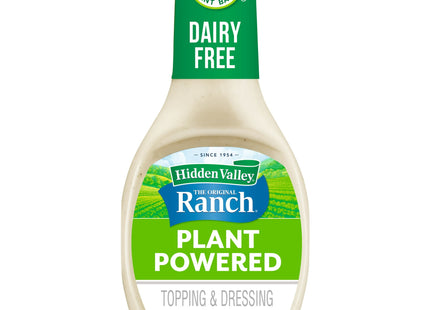 Hidden Valley Original Ranch Plant Powered Salad Dressing & Topping, Gluten & Dairy Free, 12 Fluid Ounce, (Pack Of 2)