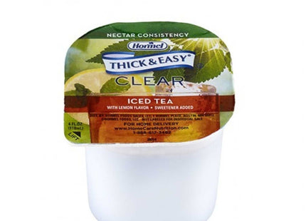 Hormel Thick & Easy Clear Thickened Iced Tea, Nectar Consistency, 4 Ounce (PacK Of 24)