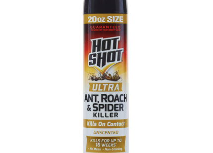 Hot Shot Ant, Roach & Spider Killer,  Fragrance-Free Aerosol Spray, 17.5 Fluid Ounces (Pack Of 1)