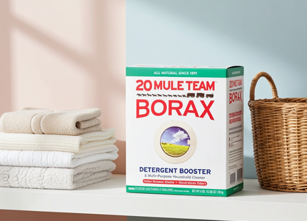 20 Mule Team Al-Natural Borax Laundry Detergent Booster Cleaner 65.0oz