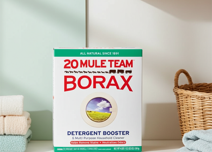 20 Mule Team Al-Natural Borax Laundry Detergent Booster Cleaner 65.0oz