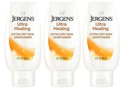 Jergens Ultra Healing Extra Dry Skin Hand And Body Moisturizing Lotion, Body Lotion, 3 Fl Ounce (Pack Of 3)