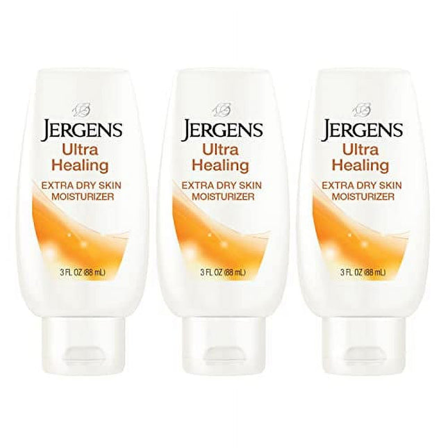 Jergens Ultra Healing Extra Dry Skin Hand And Body Moisturizing Lotion, Body Lotion, 3 Fl Ounce (Pack Of 3)