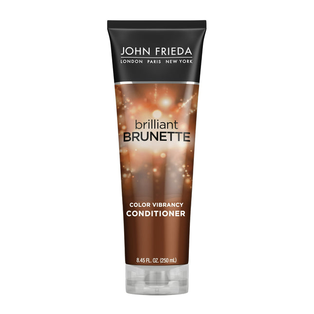 John Frieda Multi-Tone Revealing Color Protecting Moisturizing Conditioner, Brilliant Brunette Shine, 8.45 Ounce (Pack Of 5)