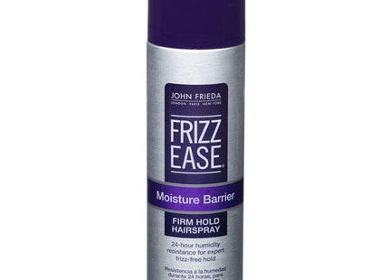 John Frieda Anti Frizz, Moisture Barrier, Firm Hold Anti Frizz Hairspray, Unscented, 12 Fl Ounce (Pack Of 1)