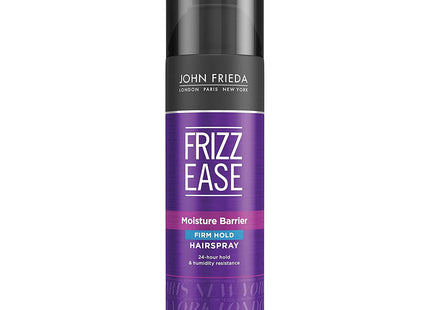 John Frieda Anti Frizz, Moisture Barrier, Firm Hold Anti Frizz Hairspray, Unscented, 12 Fl Ounce (Pack Of 1)