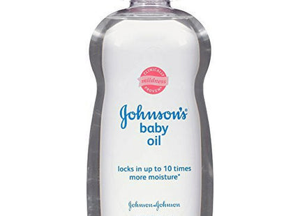 Johnson's Baby Pure Liquid Mineral Oil to Prevent Moisture Loss, Original, 14 Fl. Oz (Pack Of 5)