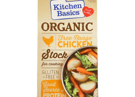 Kitchen Basics Organic Free Range Chicken Stock, 32 fl oz (Pack Of 6)