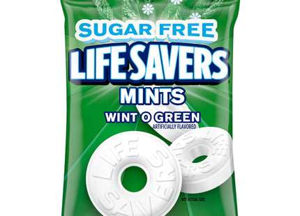 Life Savers Wint-O-Green Sugar Free Breath Mints Hard Candy, Individually Wrapped Mints 2.75 Ounce (Pack Of 6)