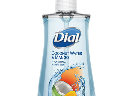 Dial Antimicrobial Liquid Hand Soap, Coconut Water & Mango, Pump Bottle, 7.5 fl Ounce (Pack Of 2)