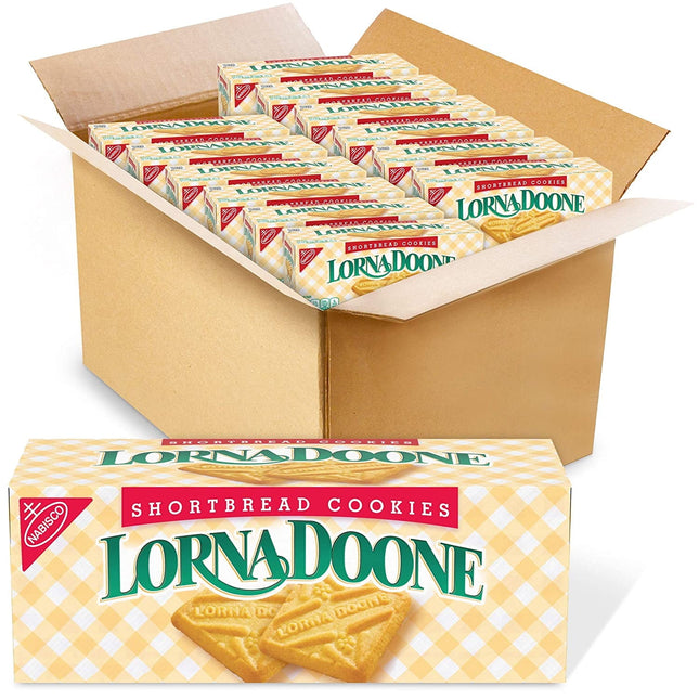 Nabisco Lorna Doone Convenience Pack Cookies, Shortbread, 1.5 x 3 Per Box 4.5 Ounce (Pack Of 12)