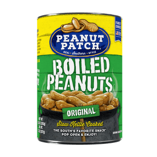 Peanut Patch Margaret Holmes Original Green Boiled Fresh Peanuts, Sugar-Free, 13.5 Ounce Can (Pack Of 1)