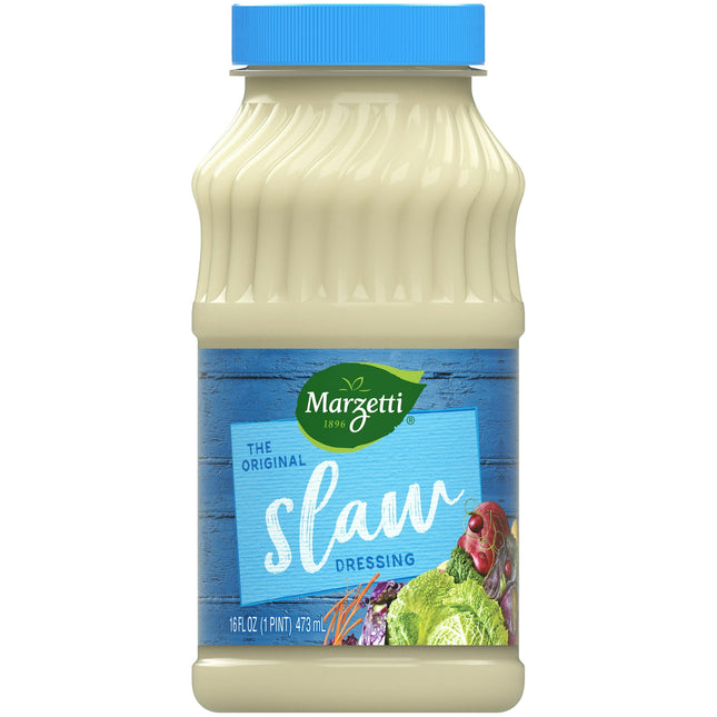 Marzetti The Original All Natural Creamy Coleslaw Tangy Salad Dressing, Versatile Use, 16 Ounce Jar (Pack Of 1)