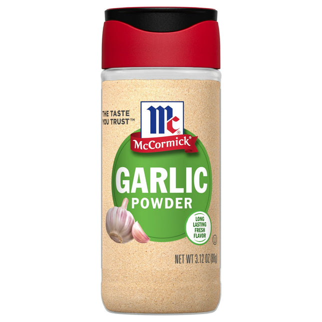 McCormick, Kosher Garlic Spices & Seasonings Powder, Cooking And Seasoning Food tableside, 3.12 Ounce (Pack Of 8)