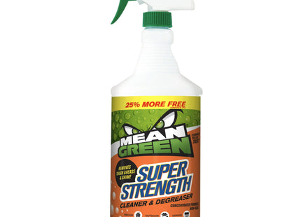 Mean Green, Super Strength, Concentrated, Cleaner and Degreaser, Trigger Spray, 32 Ounce (Pack Of 3)