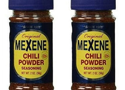 Mexene Original Chili Powder Seasoning, Blended with cumin, oregano, and garlic, 2 Ounces (Pack Of 4)