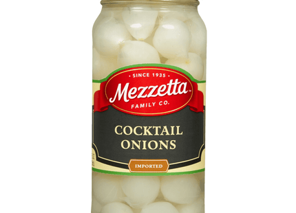 Mezzetta Imported Cocktail Onions, Gluten Free, Kosher And Keto Friendly. Glass Jars, 16 Ounce (Pack Of 3)