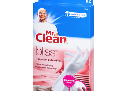 Mr. Clean Premium Latex-Free Gloves Bliss Medium Size 1-Pair (Pack Of 4)