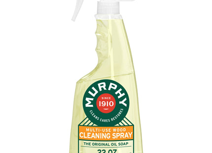 Murphy's Oil Soap, Multi-Use, Wood Cleaner Spray, with Orange Oil, Fresh Scent, 22 Ounce (Pack Of 2)