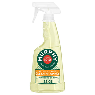 Murphy's Oil Soap, Multi-Use, Wood Cleaner Spray, with Orange Oil, Fresh Scent, 22 Ounce (Pack Of 4)