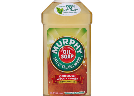 Murphy Oil Soap Original Formula Concentrated Liquid Wood Floor Cleaner, Liquid Oil Soap, 16 Oz (Pack Of 5)