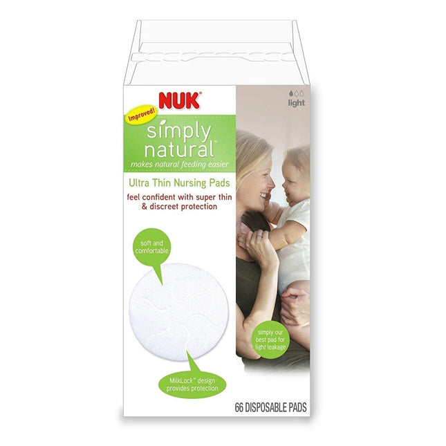 NUK Ultra Thin Disposable Nursing Pads, 66 Count (PacK Of 24)