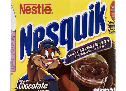 Nestle NESQUIK Chocolate Flavored Drink Mix Chocolate Powder, Fat Free, 14.1 Ounce (Pack Of 1)