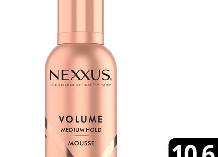 Nexxus Volume Volumizing Foam Hair Mousse, Volumizing, Shine, Smoothening, Hairstyles, 10.6 Ounce (Pack Of 1)