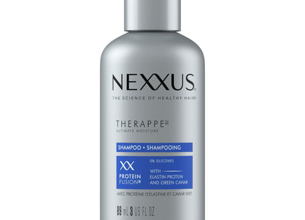 Nexxus Therappe Moisture Rebalancing Shampoo, Ultimate Moisture, Silicone Free, Travel Size, 3 Ounce (Pack Of 2)