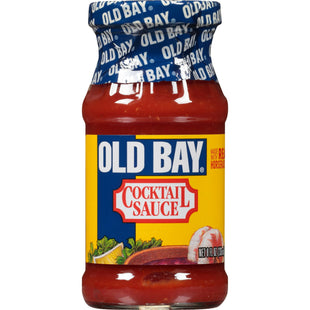 OLD BAY Cocktail Sauce, Horseradish, Blend of Herbs and Spices Rich Flavored Shrimp, Chicken, Vegetables 8 FL Ounce (Pack Of 2)