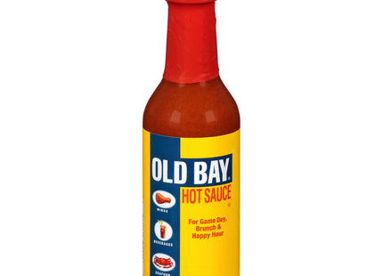 OLD BAY Hot Sauce, Limited Edition, Sauce and Seasoning, Perfect for Tabletop, 5 Ounce (Pack Of 24)