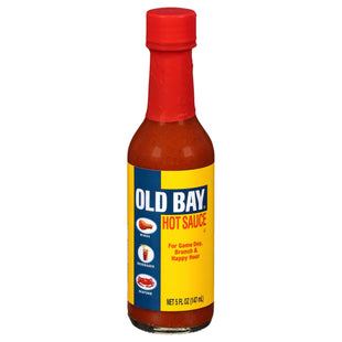 OLD BAY Hot Sauce, Limited Edition, Sauce and Seasoning, Perfect for Tabletop, 5 Ounce (Pack Of 24)